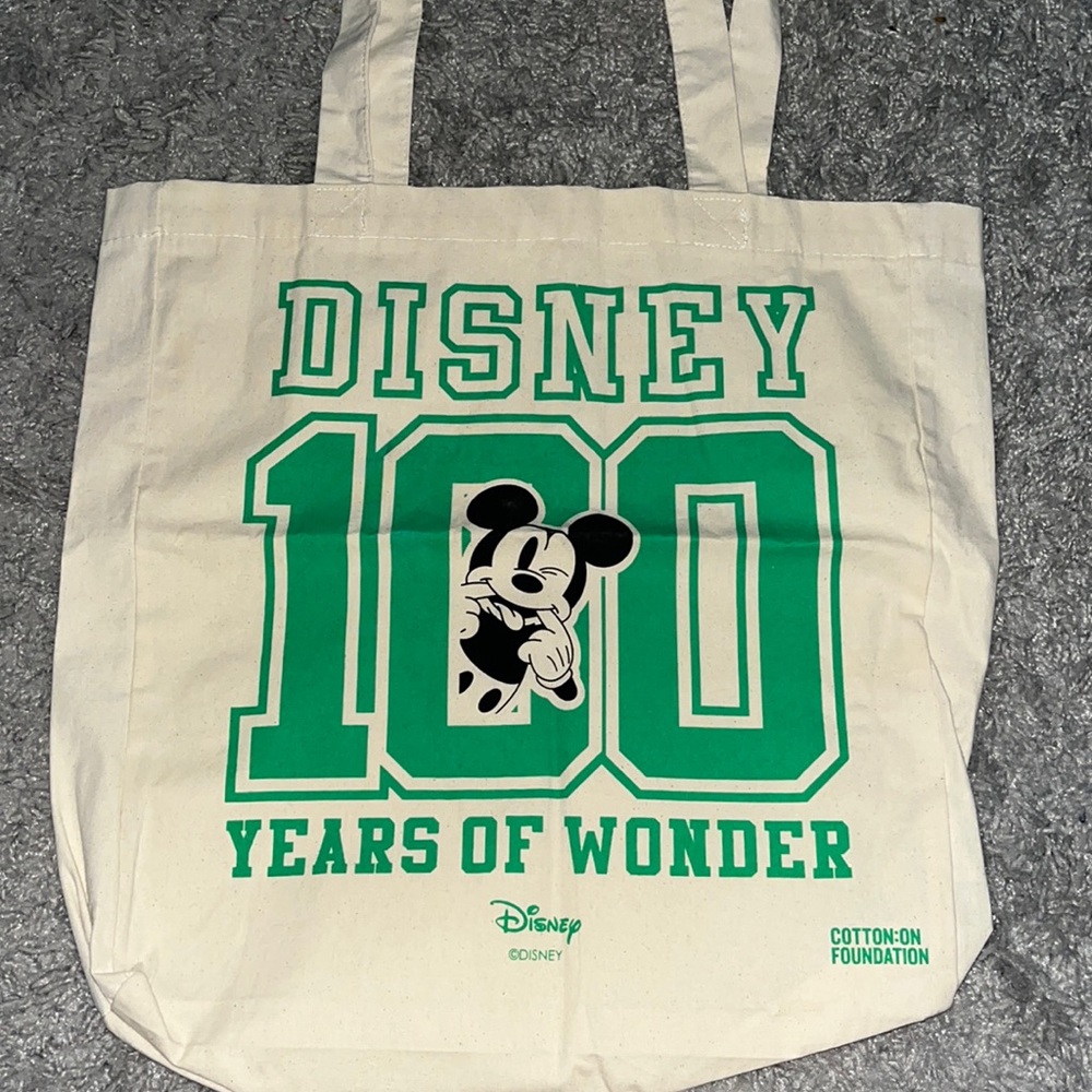 Disney 100 canvas bag